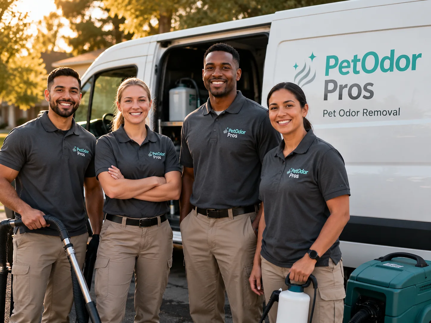 Pet Odor Removal team serving Riverside, CA